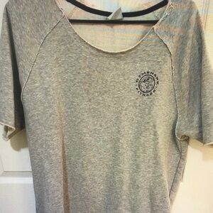 Gymshark Light Gray Short Sleeve Crew Tee